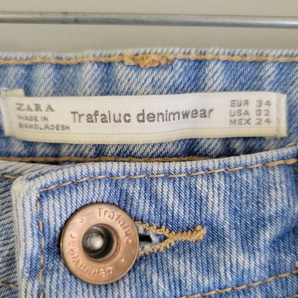 ZARA Trafaluc denimwear Size 2 - Picture 3 of 13